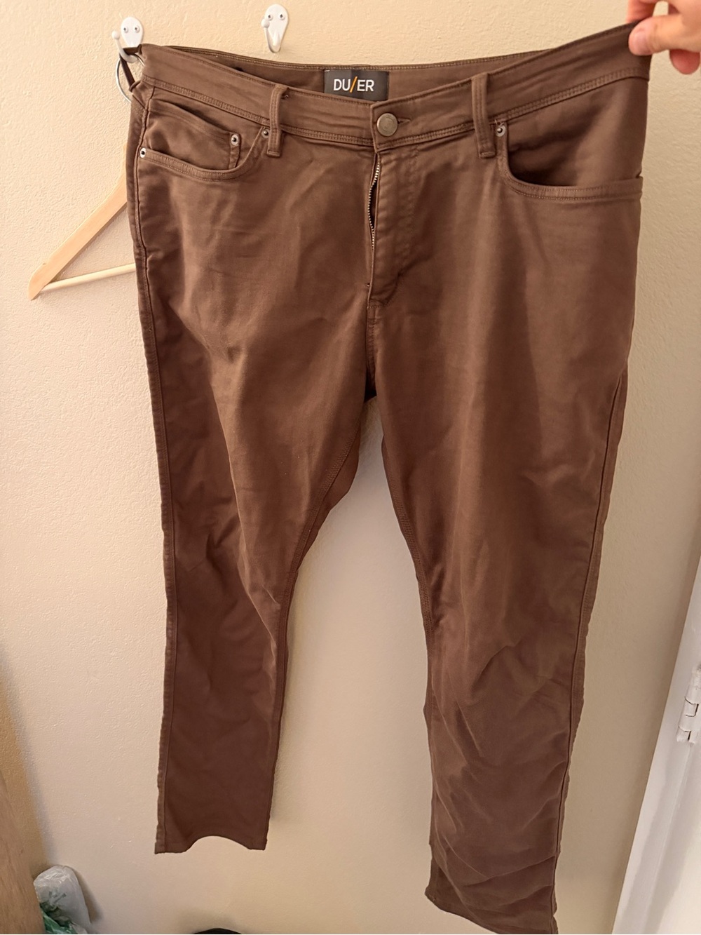 DUER Men’s Brown Nice Dress Type Pants Size 38/32